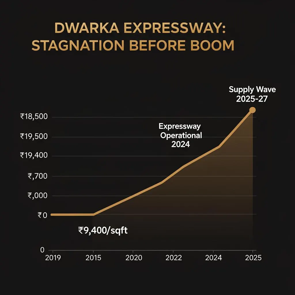 Dwarka Expressway market analysis infographic